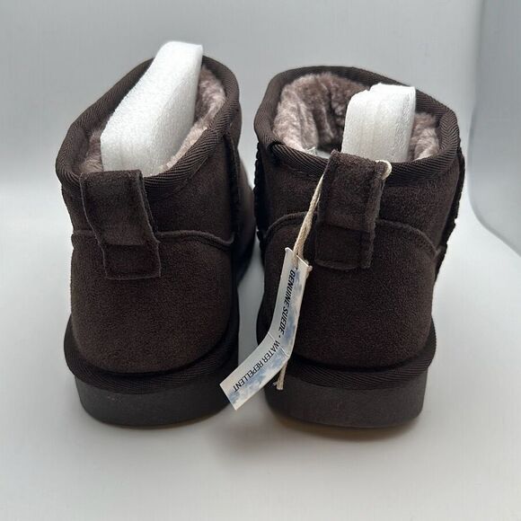 CUSHIONAIRE Women's pull on boot 8.5 BROWN - Picture 4 of 7